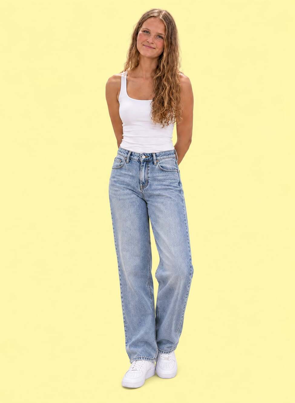 Pacsun High Rise Bootcut Jeans Size 23 Light Wash Denim